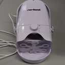 Wisdomlit Bubble Machine, 3-in-1 Bubble Maker, Automatic Bubble Blower with 3 Bubble Wands, 8000+ Colorful Bubbles for Kids Toddlers, Operated by Plug-in or Batteries for Indoor Outdoor Birthday Party (Milk-white)