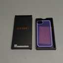 CANSHN Matte Case for iPhone SE 3/2 (2022/2020), iPhone 8/7, 4.7-Inch [Military Drop Certified] Translucent Back Phone Cover, Anti-Fingerprint - Light Purple