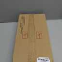 QEEIG Bathroom Floating Shelves for Wall - 15.7" Wall Mounted Shelf Over Toilet Farmhouse Home Decor Display Bookshelf Small 15.7 x 6.7 inch Set of 2, Rustic Brown (008-40BN)