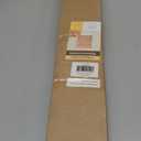 Cordless Bamboo Roman Shades for Windows, 100% Blackout Backing Fabric for Light Blocking, 27" W  64" H - Papara Carbon