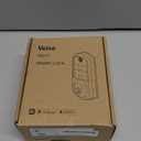 Veise VE017 Fingerprint Smart Door Lock, App Control, 8-in-1 Keyless Entry, Auto Lock, Emergency Power Port, Electronic Touchscreen Keypad, Biometric Smart Locks for Front Door, Matte Black