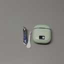 Electric Nail Clipper, 2026 Improved Nail Clippers Set, Includes an Automatic 2-in-1 Nail Clippers (with LED Light & Storage Box), an Oblique Nail Clippers, Ideal for All Your Nail Care Needs - Green