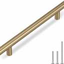 homdiy 50Pack 5in Cabinet Handles Champagne Bronze Kitchen Cabinet Pulls Drawer Pulls for Dresser Drawers