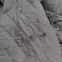 TAOCOCO Anti-Slip Recliner Sofa Cover Couch Covers for Leather Recliner Sofa, Pet Cover for Recliner Couch, Washable Reclining Sofa Covers Furniture Protector with Elastic Straps(3 Seater, Dark Grey)