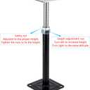 2-Pack Lift Supports,Adjust Supports,Level Supports,Floor Jacks,Adjustable House Jack for The Floor,Mini Screw Jack- Post 9" to 13"