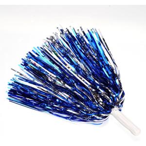 baotongle 12 PCS Cheerleading Squad Spirited Fun Poms Pompoms Cheer Costume Accessory for Party Dance Sports