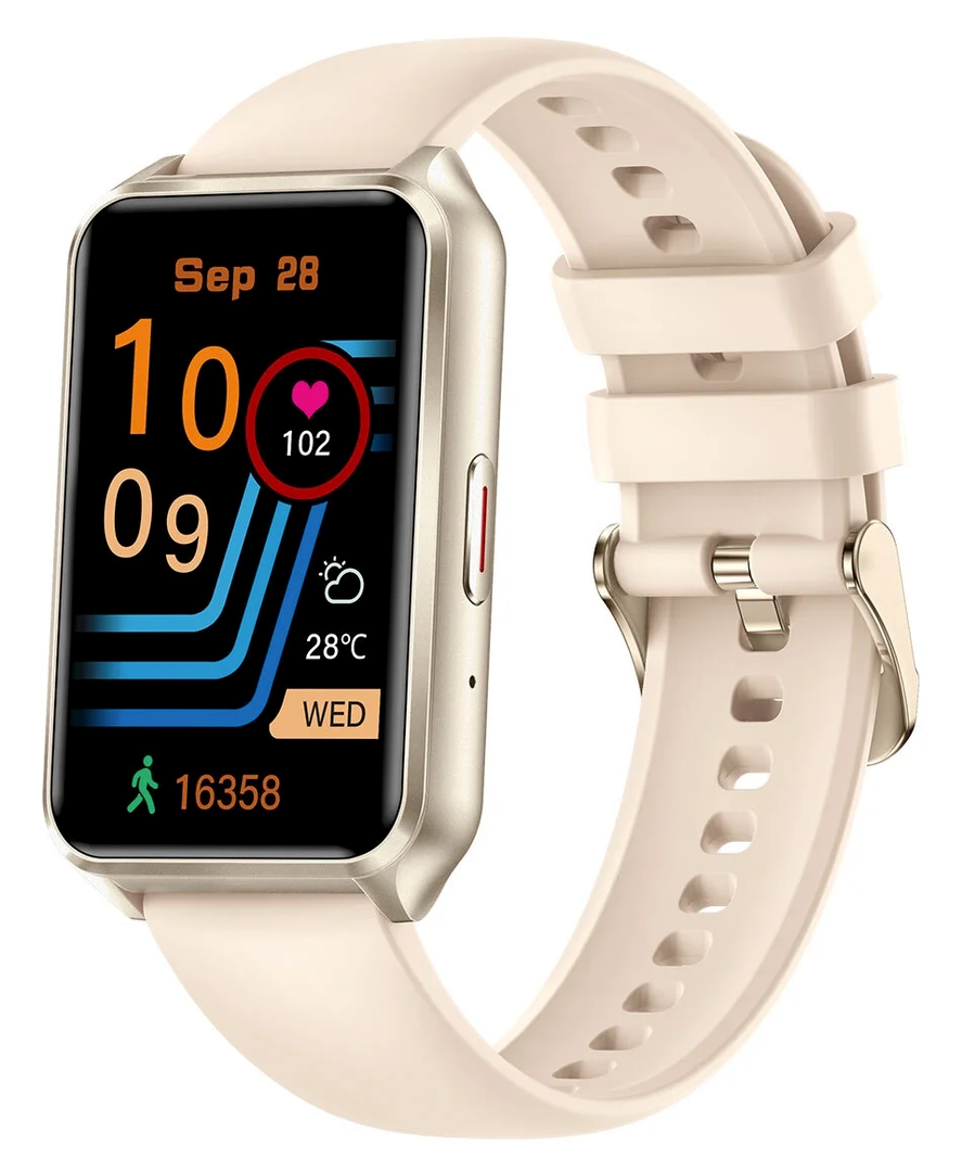 Fitness Tracker- Smart Watches for Women Men with 24/7 Heart Rate Monitor Blood Oxygen Sleep Tracker, Waterproof Fitness Watch, Activity Smartwatch for Android iPhone, Calorie Distance Pedometer, Gift (Yellow)