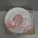 4 Packs Molded Nylon Ceiling Medallion for Light Fixtures and Ceiling Fans, 10"OD x 4"ID x 0.94"P (Fits Canopies up to7-1/4")White
