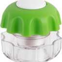 Crush Pill, Vitamins, Tablets Crusher and Grinder, Effortlessly Crushes Medications into Fine Powder, Features Storage Compartment, Durable, Easy-to-Use Design, Green, Small, BPA Free