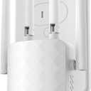 1.2Gbps WiFi Extender, wifi extender signal booster for Home | Dual Band 5GHz&2.4GHz, 2024 Fastest, Broader Coverage Than Ever, Internet Booster WiFi Repeater w/Ethernet Port, Alexa/Fire TV Compatible
