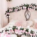 Bucherry 36 Pcs Pink Wooden Bow Ornaments for Christmas Tree Double Sided Coquette Bow Decoration 3.54 Inch 3D Christmas Pink Hanging Pendants for Home Xmas Holiday Winter Party Decor