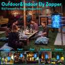 Bug Zapper - Bug Zapper Outdoor & Indoor with Switch Fly Zapper 4200V Extension 6.56 Ft Cord Mosquito Zapper Outdoor Mosquito Killer Fly Traps Insect for Backyard Patio Home Camping, Plug-in