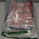 12 Pcs Red Velvet Christmas Ornaments 80mm/ 3.2 Inches Large Neutral Flocked Ball Hanging Ornament Xmas Balls Set for Christmas Tree Decorations Party Hanging Decor