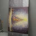 SVFGHGGN Retro Rustic Large Christmas Tree Framed Above Wall Art Pictures Canvas Decor, Colorful Farmhouse Winter Christmas Wall Decor Decorations for Bedroom Room Home, 40x20 Inches