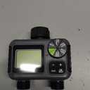 Sprinkler Timer Programmable Hose Timer with Rain Delay 2 Outlet Irrigrtion Timer Manual and Automatic Irrigation Controller System