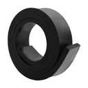 DEVNOL Neoprene Rubber Strip 1/2 (.500)" Thick X 2" Wide X 5'Long Grade 65A for Gasket, Surface Protection, Sealing