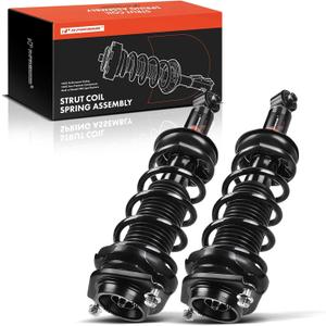 A-Premium Rear Complete Struts Compatible with Subaru Impreza [2.0L] 2012 2013 2014-2x Replacement Suspension Shock Absorber with Coil Spring Assembly