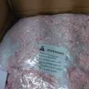 MAXYOYO Bean Bag Chair for Adults, Large 3 ft Bean Bag Chair with Foam Filling, Ultra Soft Fur Lazy Sofa for Living Room Bedroom, Machine Washable Cover (Pink)