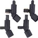 NewYall ABS Wheel Speed Sensor for Audi TT 2000-2006 for VW Beetle 1998-2010 Golf Jetta 1999-2006 Front Rear Left and Right Side 1J0927803 1J0927807B 1J0927804 ALS470 ALS522 ALS465