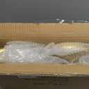 Romadedi Candelabra Gold Candle Holders - 5 Arm 11.8" Wedding Candlestick Holder for Theme Party Table Centerpiece Decor Dining Room Birthday Holiday Christmas, Set of 2