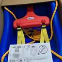 Little Tikes Snug 'n Secure Blue Swing with Adjustable Straps, 2-in-1 for Baby and Toddlers Ages 9 Months - 4 Years
