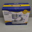 ZSTAOCI SewCraft Nova Beginner-Friendly Mini Sewing Machine with 12 Built-in Stitches, Sewing Machine with Foot Pedal, Portable, High-Low Speeds, Perfect for Sewing Enthusiasts Adult