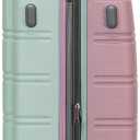 Rockland Melbourne Hardside 2 Piece Expandable Spinner Wheel Luggage Set, (20"/28"), Mint