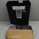 Bonsaii 12-Sheet Cross Cut Paper Shredder, 5.5 Gal Home Office Heavy Duty Shredder for Paper, Credit Card, Mail, Staples, with Transparent Window, High Security Level P-4 (C275-A)