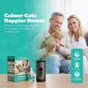 Rechargeable Cat Calming Pheromone Diffuser Kit, 60 Day Supply, No Burning Smell, Helps Reduce Stress, Scratching & Spraying