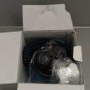 Swigina [2-IN-1 LID] 64 oz Insulated Water Bottle with Silicone Boot (48hrs Cold/24hrs Hot) - DIY Stickers, Leakproof, BPA Free, Half Gallon (Cyan Black)