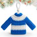 8 x Grandson Ornaments - Grandson Christmas Ornament - Family Ornaments for Christmas Tree - Grandsons Gifts, Gifts for Grandsons from Grandma Grandpa - Crochet Ornament 2025 & Card