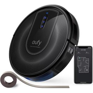 eufy RoboVac G30 Verge, Robot Vacuum with Home Mapping, 2000Pa Suction, Wi-Fi, Boundary Strips, for Carpets and Hard Floors