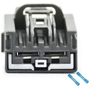 PTA1336, S-1353, S1353, 1P2711 Blower Motor Resistor Connector Wiring Fit for Chevy Fit for Gmc Camaro Captiva Equinox Silverado Suburban Sierra 1500 2500 3500 Tahoe Yukon 2005-2018