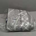 4x6 Area Rugs for Living Room Bedroom, Machine Washable Low Pile Rugs, Non Slip Modern Bordered Print Indoor Carpet for Entryway Office Dining Room Dorm Home Decor,Light Grey