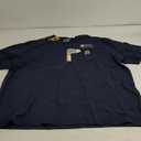 Carhartt Men's Loose Fit Heavyweight Short-Sleeve Pocket T-Shirt (XX-Large, Navy)