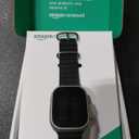 Apple Watch Ultra [GPS + Cellular 49mm] Titanium Case with Midnight Ocean Band, One Size (Premium)