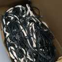 BlcTec Halloween Decorations Outdoor Huge Spider Web Decorations, 19.7ft x 14.7ft Sturdy Lighted White Spider Web with 250 LED Purple Orange Lights, 8 Modes, Timer, Waterproof for Outdoor Decor