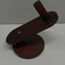 KouRy Hair Dryer Holder,Hair Dryer Bracket,Hairdryer Holder Wall Mounted, Hair Dryer Accessories Holder,Styling Tools Organizer Storage,Black Walnut Home Essentials