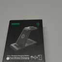 Upgraded 3 in 1 Wireless Charger for Google Pixel Watch 3/2, for Pixel 10/10 Pro/10 Pro XL/9 Pro/9/Fold/8,Buds Pro 2/Pro,Wireless Charging Station for Multiple Devices (Not for Google Watch 4/1) (Black)