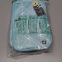 PAVILIA Extra Large Toiletry Bag Travel Bag for Women Men, Hanging Cosmetic Organizer, Water Resistant Makeup Bag for Accessories Toiletries, Travel Essentials Kit (Teal Chevron)