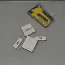 Upholstery Staple Gun Heavy Duty, YEAHOME 4-in-1 Stapler Gun with 4000 Staples, Manual Brad Nailer Power Adjustment Stapler Gun for Wood, Crafts, Carpentry, Decoration DIY