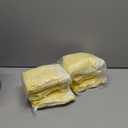 30 Count Heavy Duty Duster Refills for Swiffer, Multisurface 360 Duster Refills Only, Unscented Disposable Dusters for Cleaning with 4X Microfibers, Compatible with Swiffer Dusters (Orange) (Yellow)