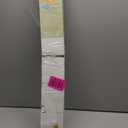 Cordless Light Filtering Mini Blind - 35 Inch Width, 48 Inch Length, 1" Slat Size - Pearl White - Cordless GII Morningstar Horizontal Windows Blinds for Interior by Achim Home Decor