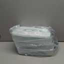 Craft Storage Box 3-Layer Plastic Craft Organizers and Storage, Portable Art Supply Organizer with Handle, Dividing Craft Box Organizer, Folding Arts and Crafts Storage for Sewing, Medicine, Tool (Green)