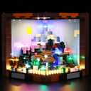 BrickSoul LED Light Up Kit Compatible with Lego Minecraft The Crafting Table 21265 Building Set for Adults, Upgraded Version Great Gift for DIY Fans, Lights Accessories Set Not 21265 Model
