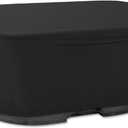 Waterproof Stock Tank Cover for 100 Gallon Stock Tank Oval,53" Outdoor Stock Tank Cover,420D Tear-Resistant, UV Resistant, All Weather Protection, Black(53"L x 21"W x 35"H)