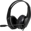 Wired Headset with Mic for Laptop  Computer Headset for Kids Teens Adults with Noise Canceling Microphone & Volume Control  3.5mm Stereo Headphones with Mute for Home Office Class