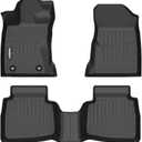 GINOWY-Floor Mats for Subaru Outback 2026, TPE All Weather Protection Car Mats Outback Custom Fit Floor Liners, Non-Slip Car Mat Accessories Black