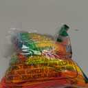 4.5Inch Large Rainbow Stringy Ball Silicone Bouncing Fluffy Jugging Ball,Monkey Stress Ball (Rainbow)