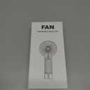 Portable Personal Misting Fan, Handheld Rechargeable Cooling Fan, 3-Speed, Suitable for Travel, Beach and Office Use Pink